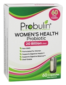 Probulin - Women&#39;s Health Probiotic 20 Billion 60 Caps