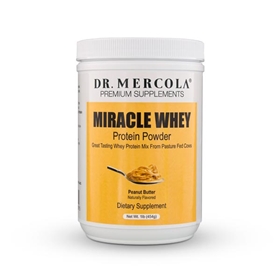 Dr. Mercola  Miracle Whey Peanut Butter  1 lb.