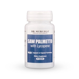 Dr. Mercola  Saw Palmetto with Lycopene  30 Caps