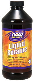 NOW -  Betaine, Liquid - 16 fl. oz.
