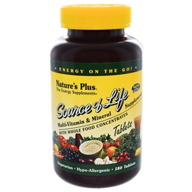 Source of Life&#174; Multi-Vitamin and Mineral Supplement -- 180 Tablets