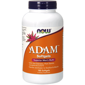NOW Adam Men&#39;s Multiple Vitamin, 180 Softgels