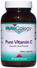 Nutricology  Pure Vitamin C Powder  120 Grams 
