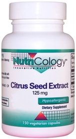 Nutricology  Citrus Seed Extract 125 Mg  150 Vegetarian Caps