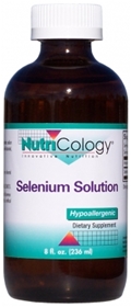 Nutricology  Selenium Solution  8 fl. oz. Liquid