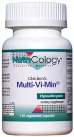 Nutricology  Children&#39;s Multi-Vi-Min  150 Vegetarian Caps