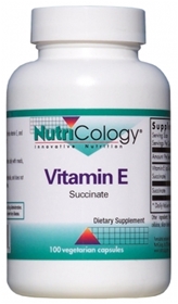 Nutricology  Vitamin E Succinate  100 Vegetarian Caps