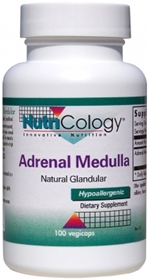 Nutricology  Adrenal Medulla Natural Glandular  100 Capsules