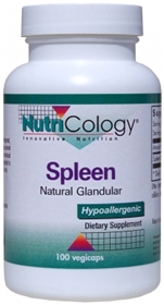 Nutricology  Spleen Natural Glandular  100 Capsules