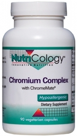 Nutricology  Chromium Complex  90 Vegetarian Caps