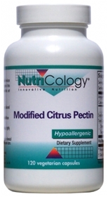 Nutricology  Modified Citrus Pectin  120 Vegetarian Caps