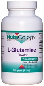 Nutricology  L-Glutamine Powder  200 Grams
