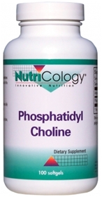 Nutricology  Phosphatidyl Choline  100 Softgels