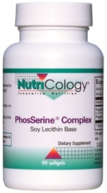 Nutricology  PhosSerine&#174; Complex  90 Softgels