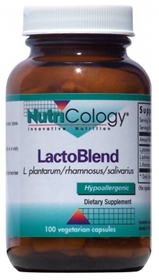 Nutricology  LactoBlend  100 Vegetarian Caps