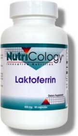 Nutricology  Laktoferrin   120 Vcaps