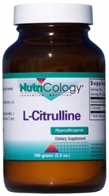 Nutricology  L-Citrulline Powder  3.5 oz.