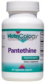 Nutricology  Pantethine  60 Caps