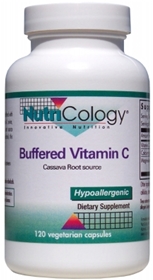 Nutricology  Buffered Vitamin C  120 VCaps