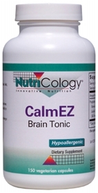 Nutricology  CalmEZ Brain Tonic  150 Vegetarian Capsules	
