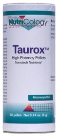 Nutricology  Taurox High Potency  80 Pellets Nanotech Nutrients