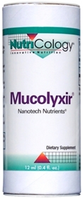 Nutricology  Mucolyxir&#174; Nanotech Nutrients&#174;  12 ml 