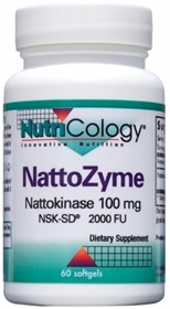 Nutricology  NattoZyme 100 mg  180 Sgels