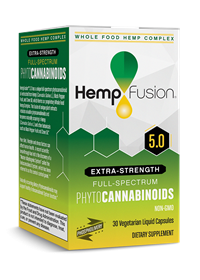 HempFusion 5.0 - 30 Vegetarian Liquid Capsules 
