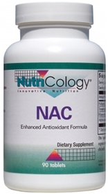 Nutricology  NAC Enhanced Antioxidant Formula  90 tablets