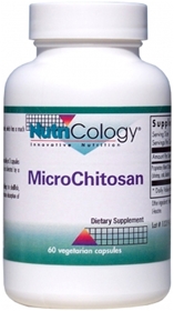 Nutricology  MicroChitosan  60 vegetarian capsules