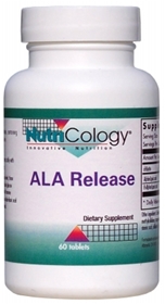 Nutricology  ALA Release Lipoic Complex  60 Tablets