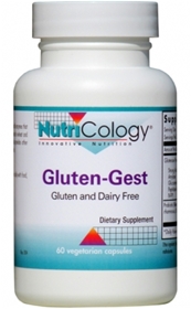 Nutricology  Gluten-Gest  60 Vegetarian Capsules