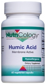 Nutricology  Humic Acid Membrane Active  60 Vegetarian Capsules