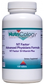 Nutricology  NTFactor&#174; Advanced Physicians Formula  150 Tablets