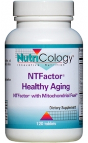 Nutricology  NTFactor&#174; Healthy Aging  120 Tablets