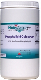 Nutricology  Phospholipid Colostrum With Sunflower Phospholipids  300 Grams