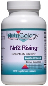 Nutricology  Nrf2 Rising™ Nutrient Nrf2 Inducers  120 Vegetarian Capsules