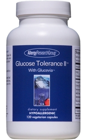 Allergy Research  Glucose Tolerance II w/ Glucevia  120 Caps