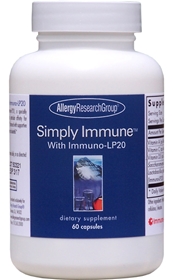 Allergy Research  Simply Immune with Immuno-LP20  60 Caps