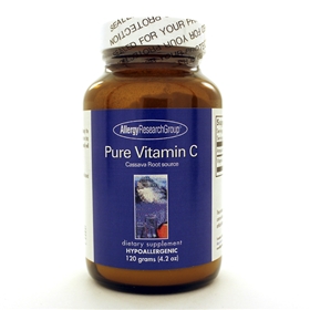 Allergy Research  Pure Vitamin C Powder (Cassava source)  120 grams