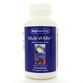Allergy Research  Multi-Vi-Min w/o Cu and Fe  150 Caps