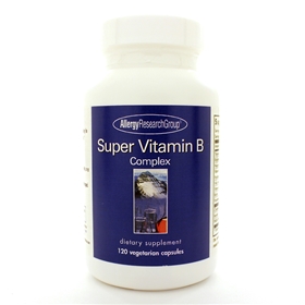 Allergy Research  Super Vitamin B Complex  120 Caps