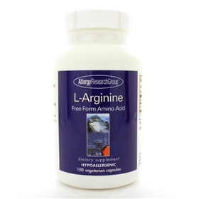 Allergy Research  L-Arginine 500mg  100 Caps