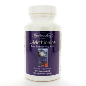 Allergy Research  L-Methionine  100 Caps