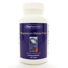 Allergy Research  Magnesium Malate Forte  120 Tabs