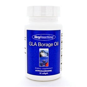 Allergy Research  GLA Borage Oil 1000mg  30 sg