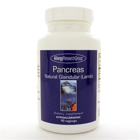 Allergy Research  Pancreas (Lamb) 425mg  90 caps