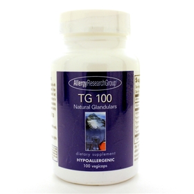 Allergy Research  TG 100 Organic Glandulars  100 Caps