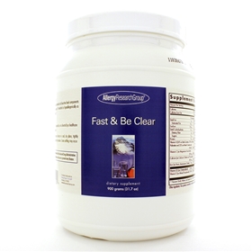 Allergy Research  Fast and Be Clear  900 Grams