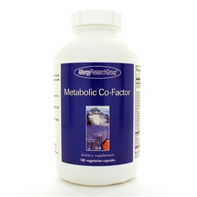 Allergy Research  Metabolic Co-Factor  180 Caps